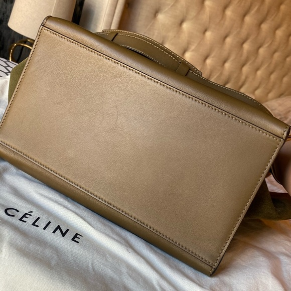 Celine Trapeze bag rare leather/color combo - Picture 3 of 9